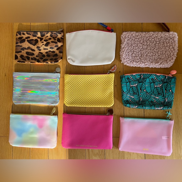 Cosmetic Bag Bundle (9) | Makeup Travel Pouch | - Picture 2 of 14